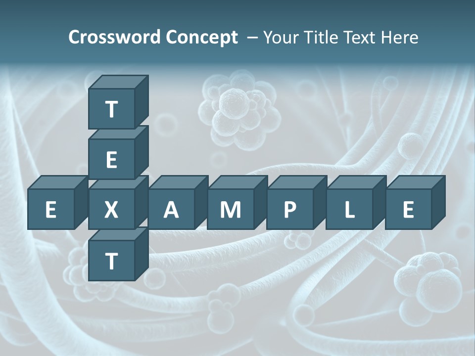 Cell Genetic Microbe PowerPoint Template