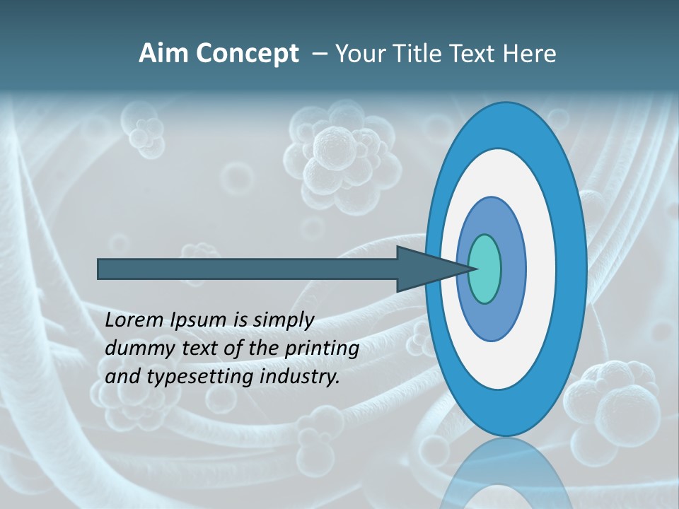 Cell Genetic Microbe PowerPoint Template