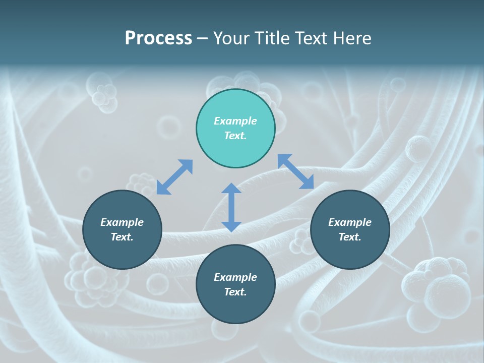 Cell Genetic Microbe PowerPoint Template