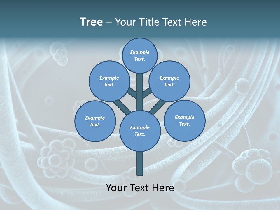 Cell Genetic Microbe PowerPoint Template