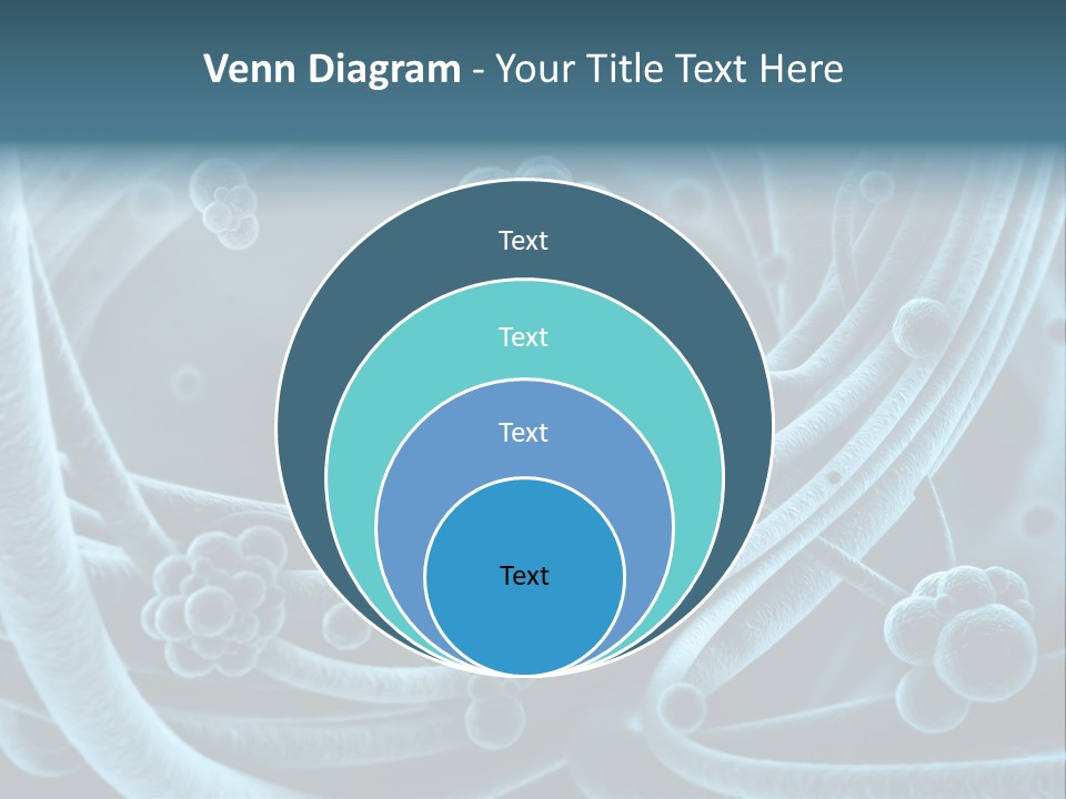 Cell Genetic Microbe PowerPoint Template