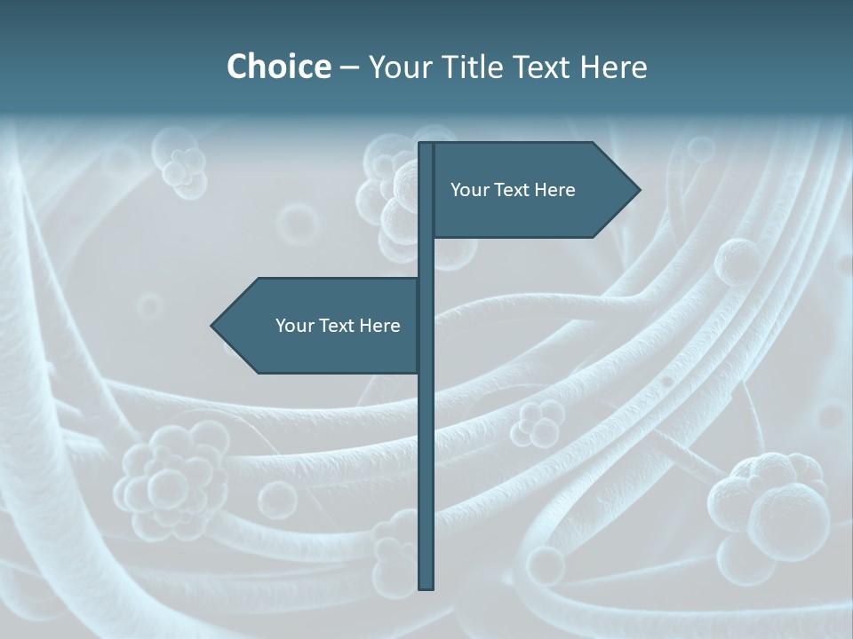 Cell Genetic Microbe PowerPoint Template