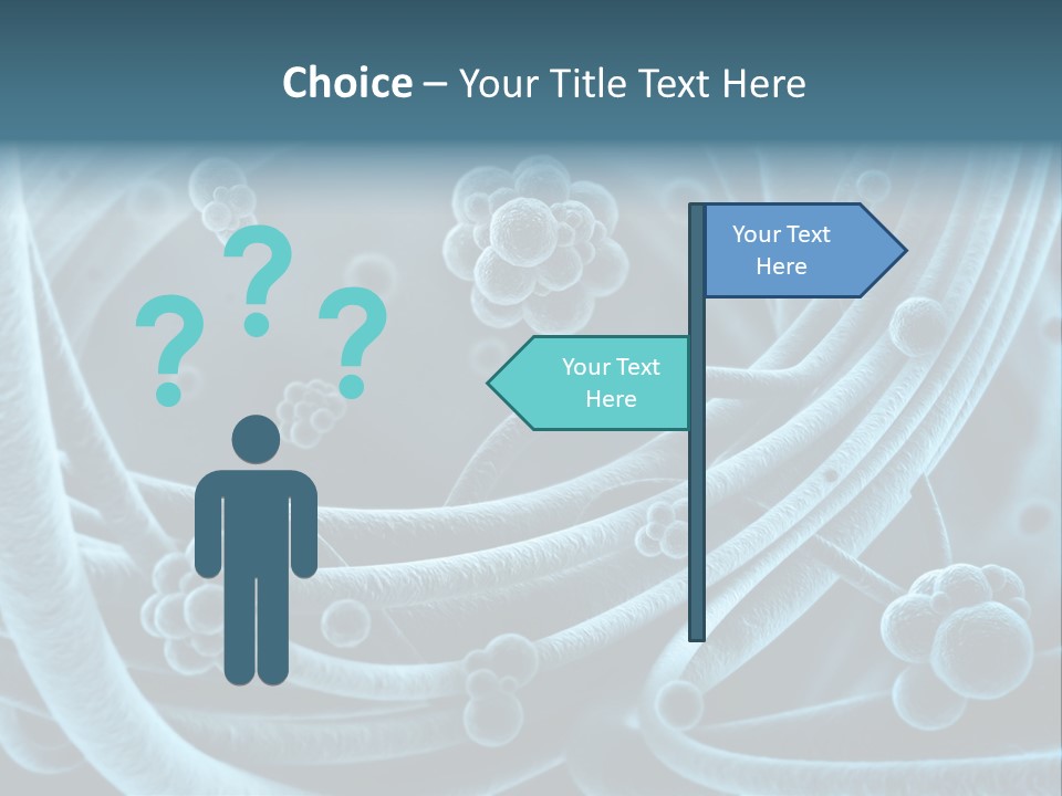 Cell Genetic Microbe PowerPoint Template