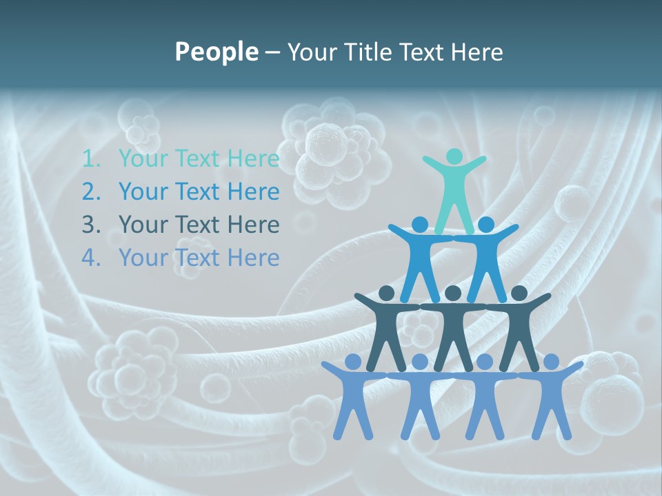 Cell Genetic Microbe PowerPoint Template