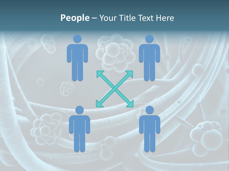 Cell Genetic Microbe PowerPoint Template