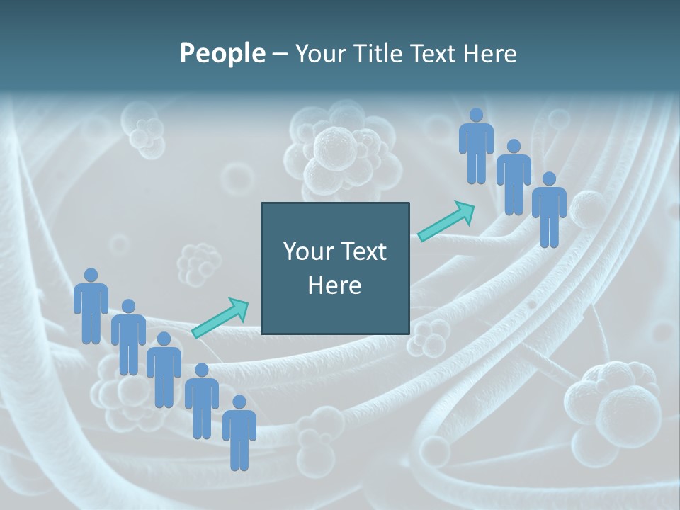 Cell Genetic Microbe PowerPoint Template
