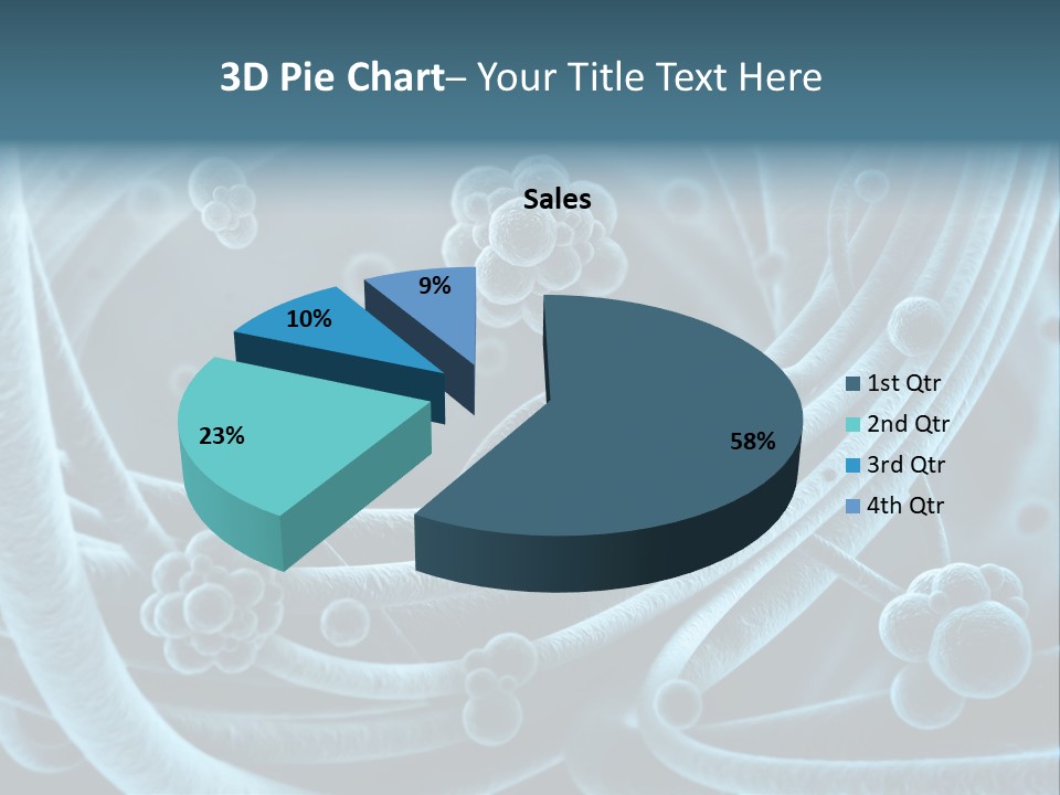 Cell Genetic Microbe PowerPoint Template