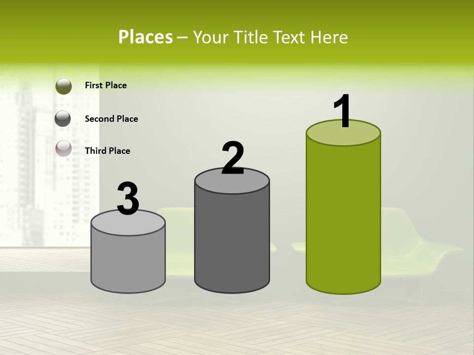 Modern Rest Living Room PowerPoint Template