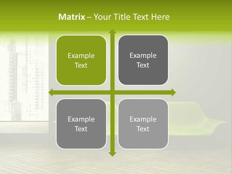 Modern Rest Living Room PowerPoint Template