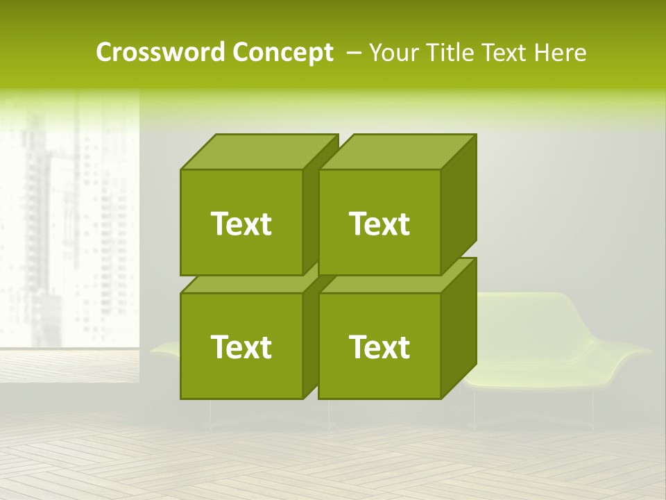 Modern Rest Living Room PowerPoint Template