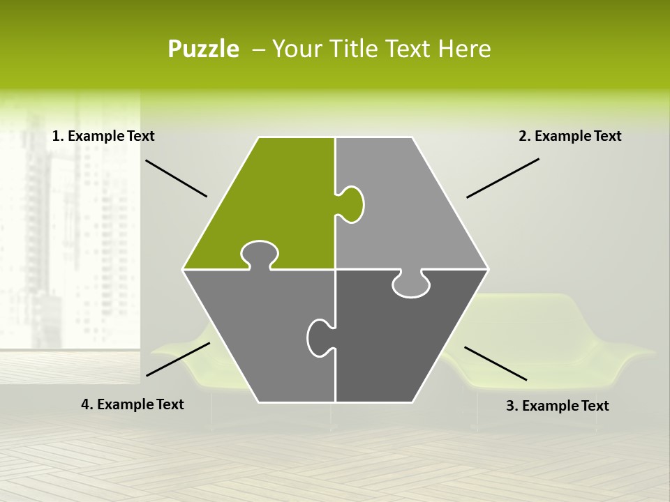 Modern Rest Living Room PowerPoint Template