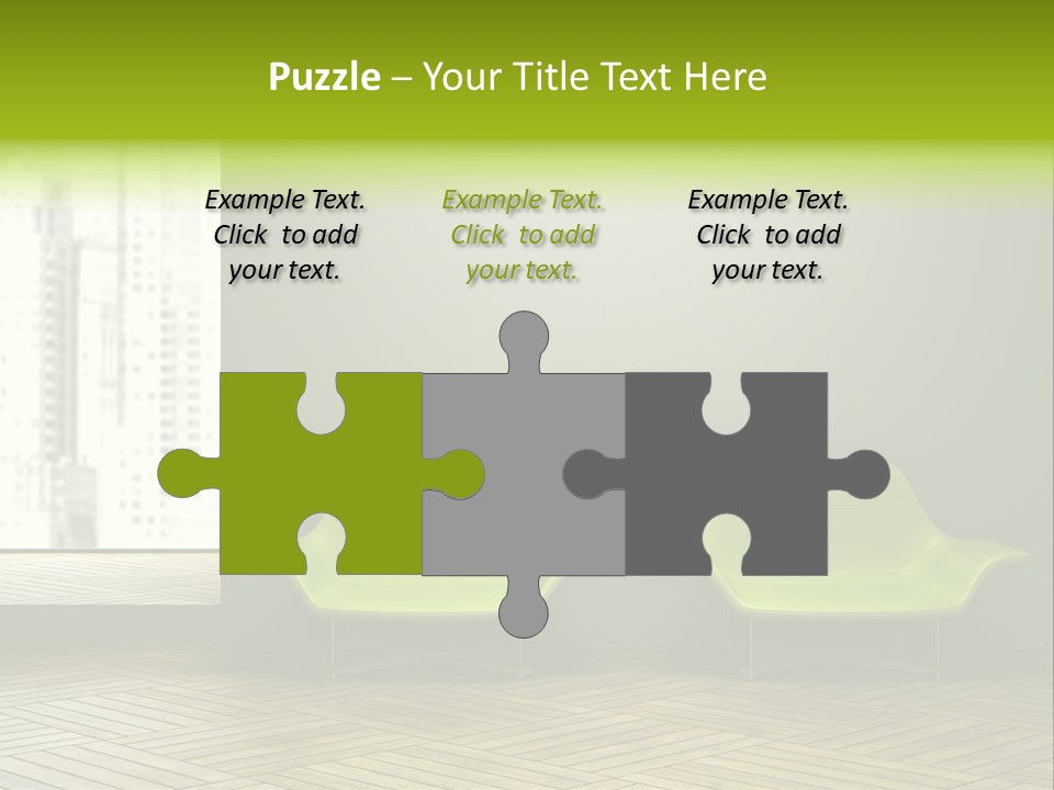 Modern Rest Living Room PowerPoint Template