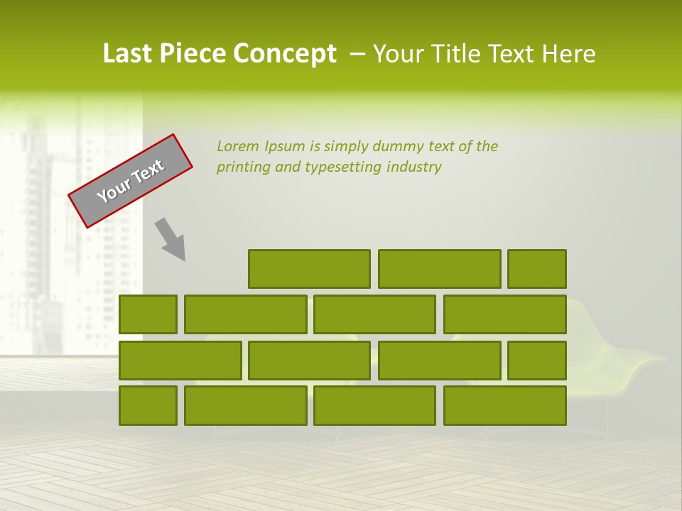 Modern Rest Living Room PowerPoint Template