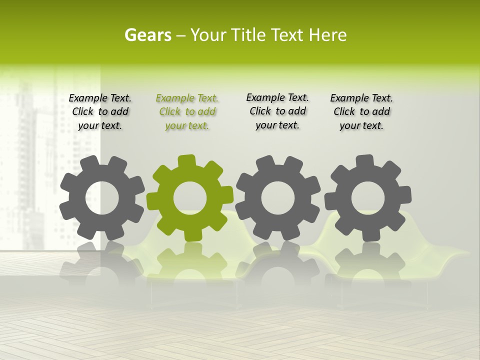 Modern Rest Living Room PowerPoint Template