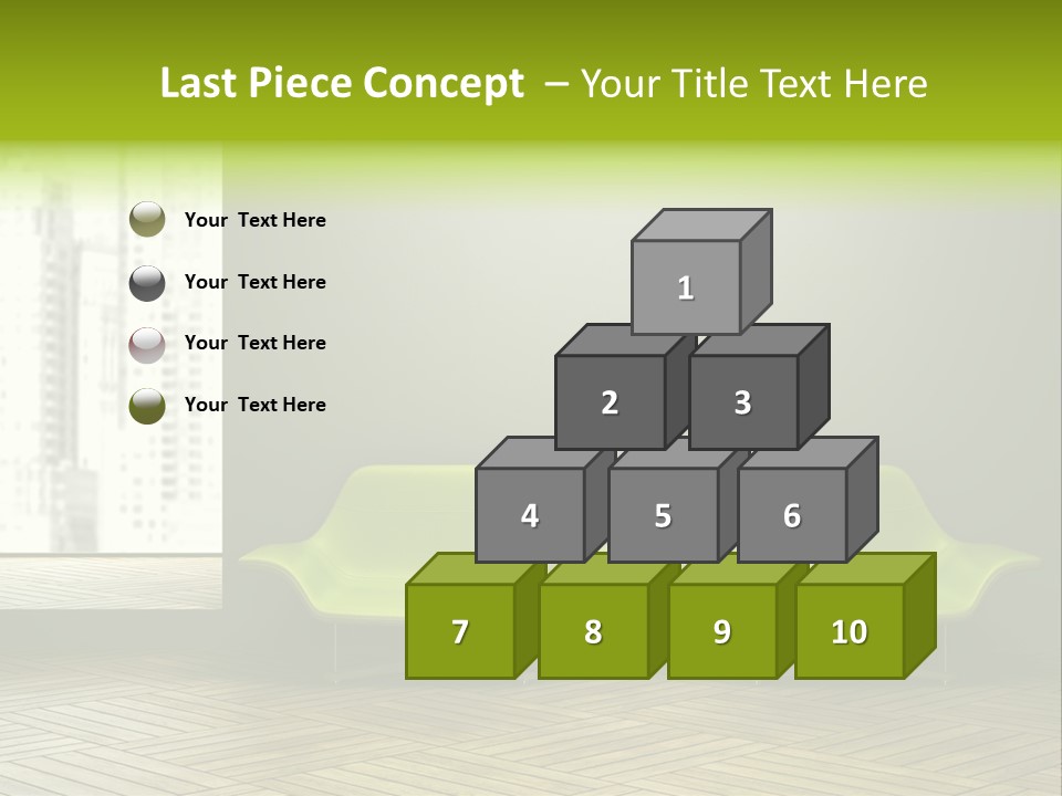 Modern Rest Living Room PowerPoint Template