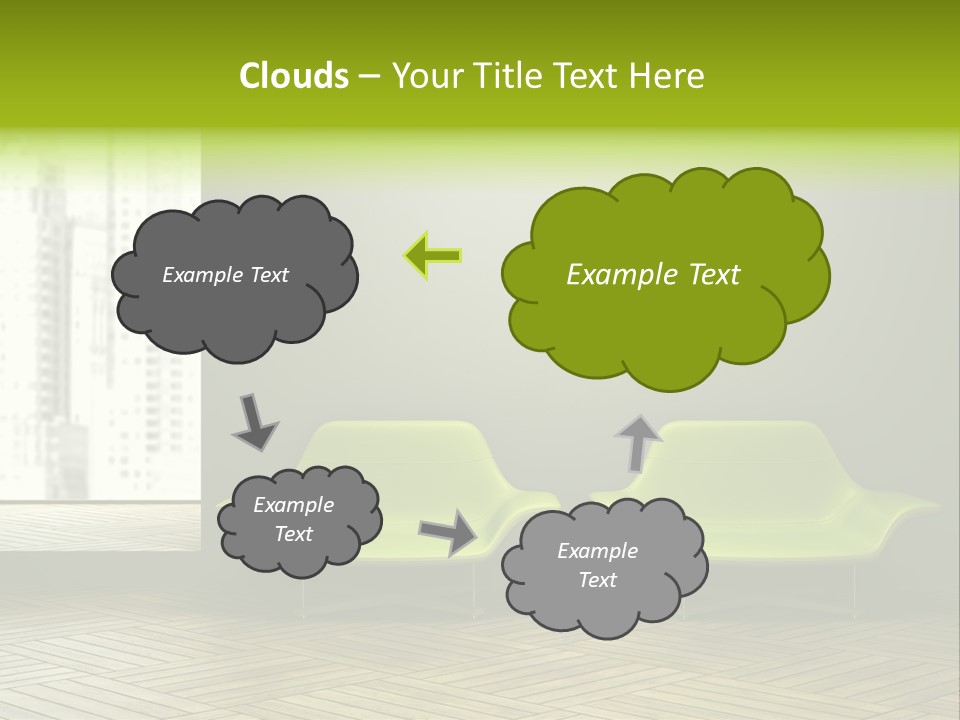 Modern Rest Living Room PowerPoint Template