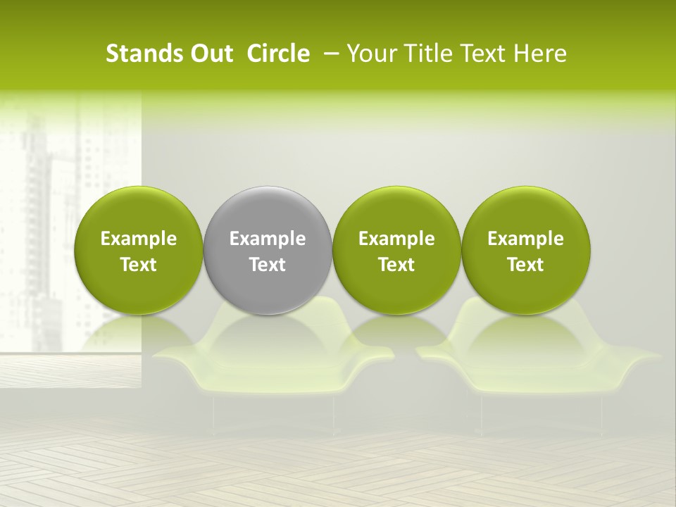 Modern Rest Living Room PowerPoint Template