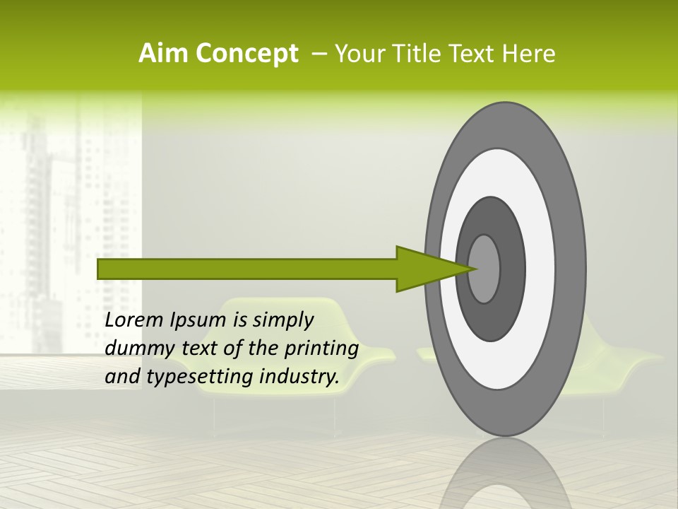 Modern Rest Living Room PowerPoint Template