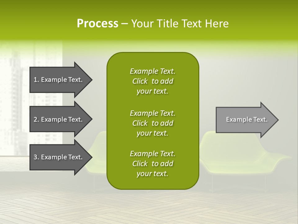Modern Rest Living Room PowerPoint Template