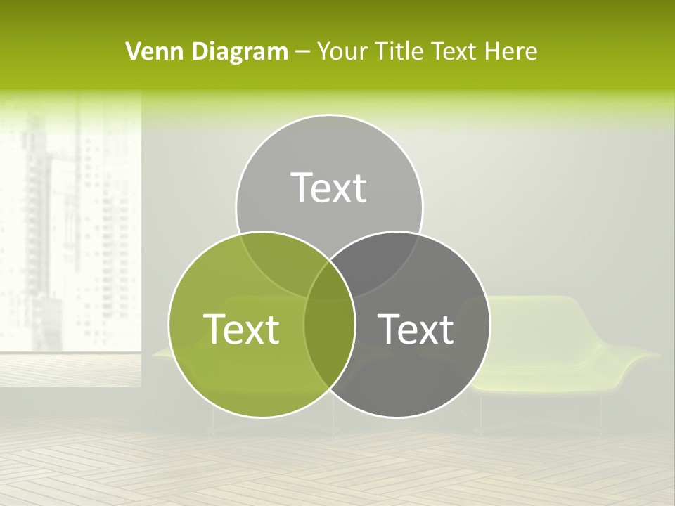 Modern Rest Living Room PowerPoint Template