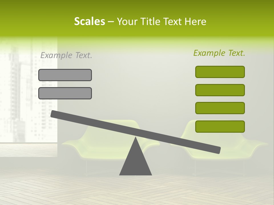 Modern Rest Living Room PowerPoint Template