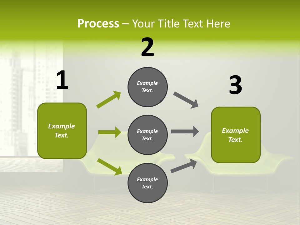 Modern Rest Living Room PowerPoint Template