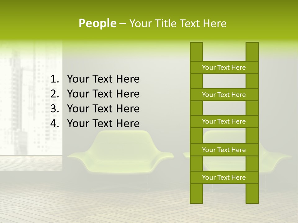 Modern Rest Living Room PowerPoint Template