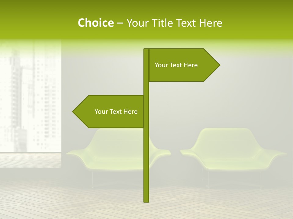 Modern Rest Living Room PowerPoint Template
