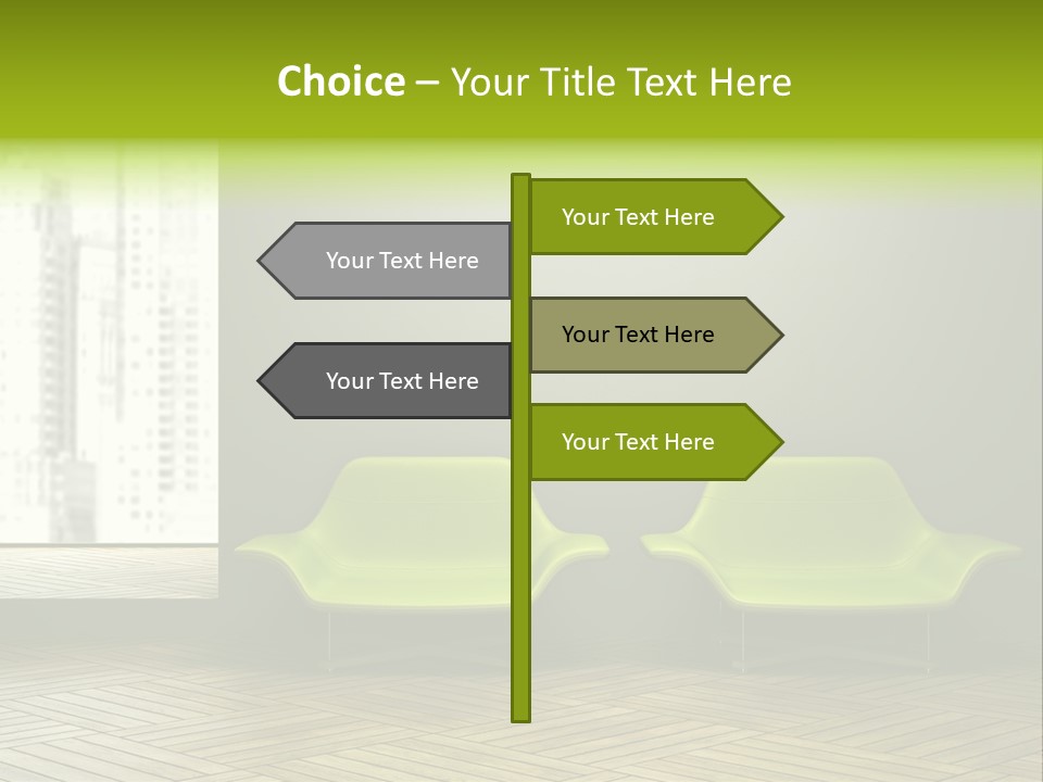Modern Rest Living Room PowerPoint Template