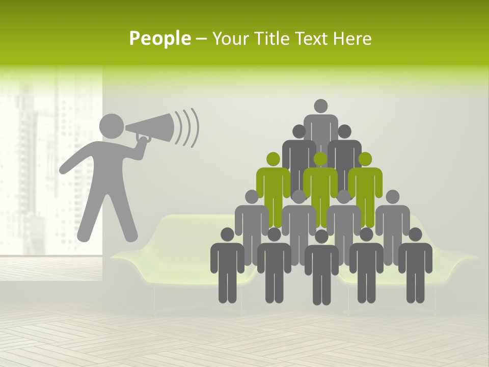 Modern Rest Living Room PowerPoint Template