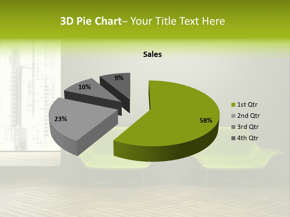 Modern Rest Living Room PowerPoint Template