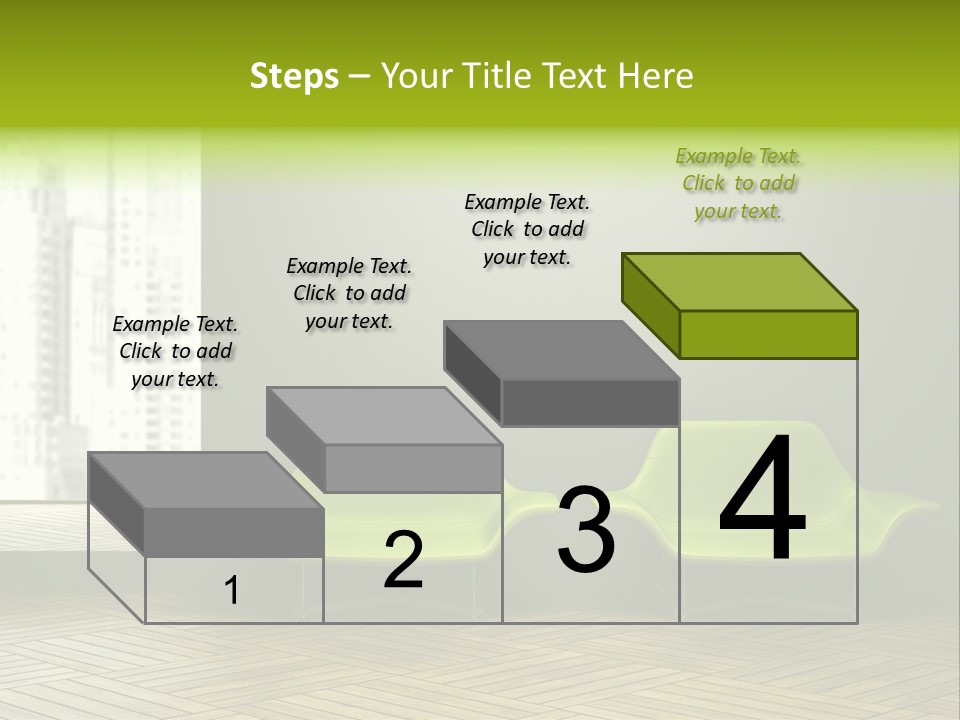 Modern Rest Living Room PowerPoint Template