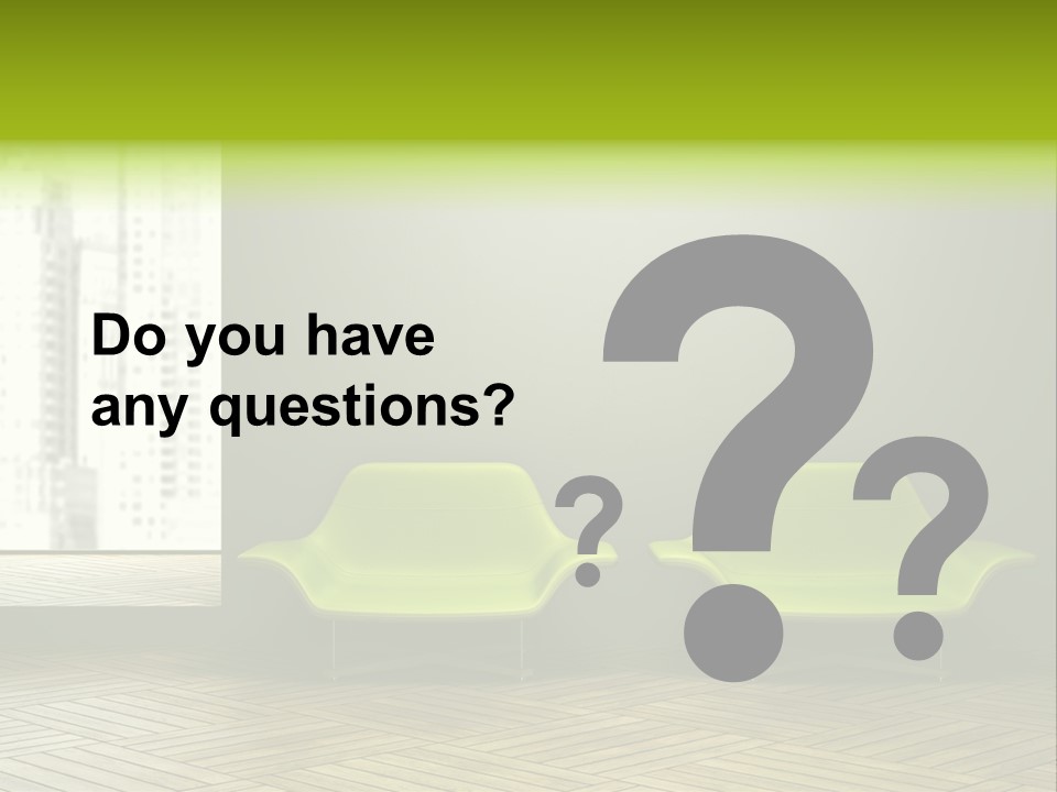 Modern Rest Living Room PowerPoint Template