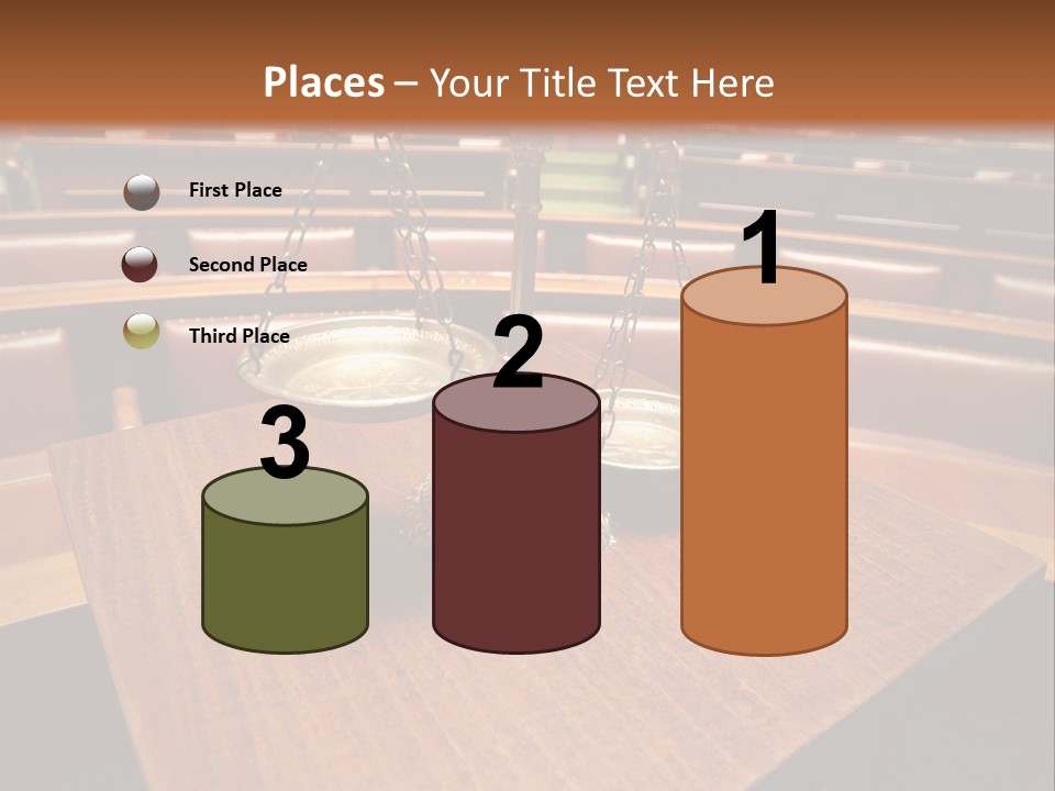 Legal Guilt Weigh PowerPoint Template