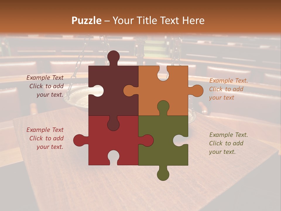 Legal Guilt Weigh PowerPoint Template