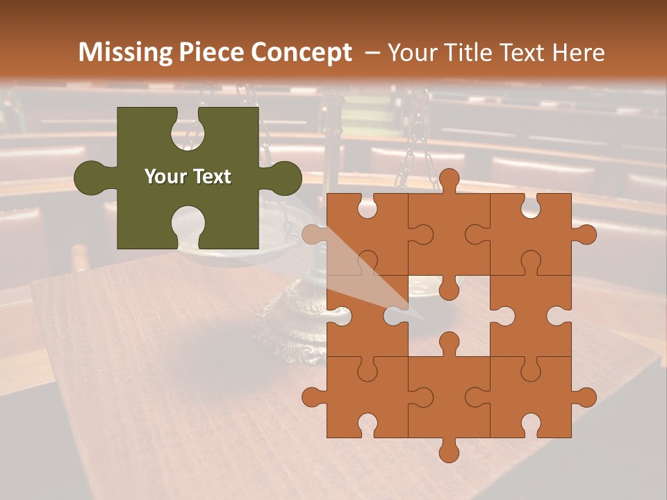 Legal Guilt Weigh PowerPoint Template