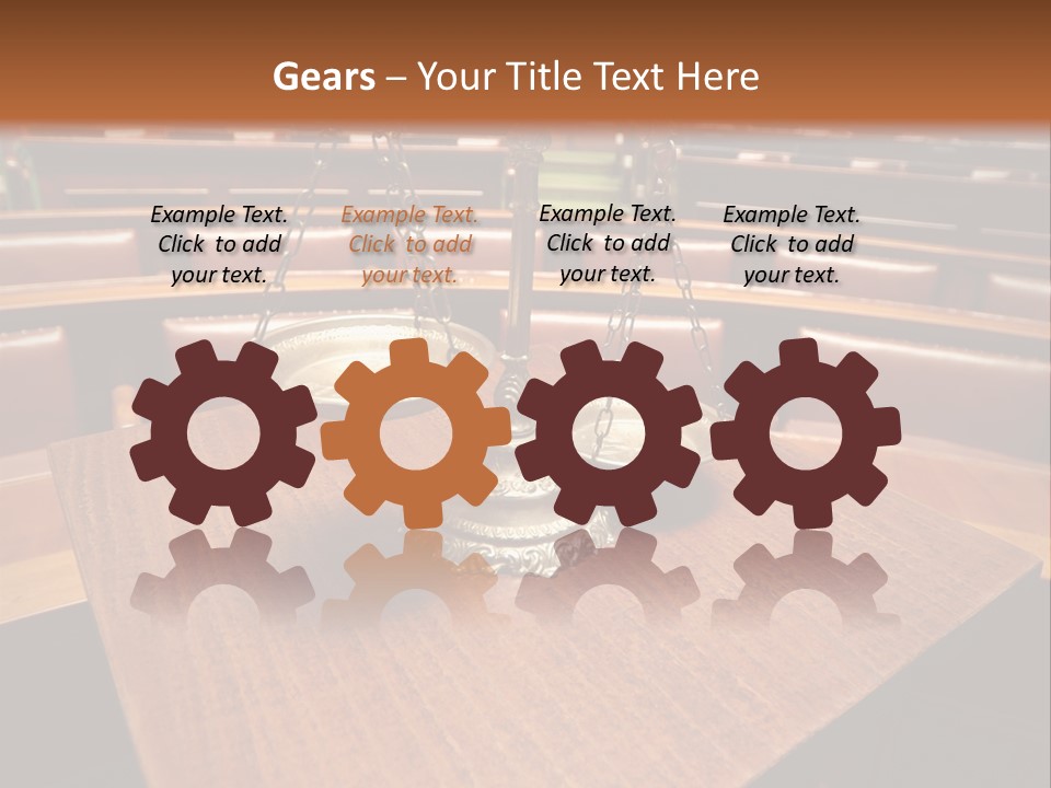 Legal Guilt Weigh PowerPoint Template