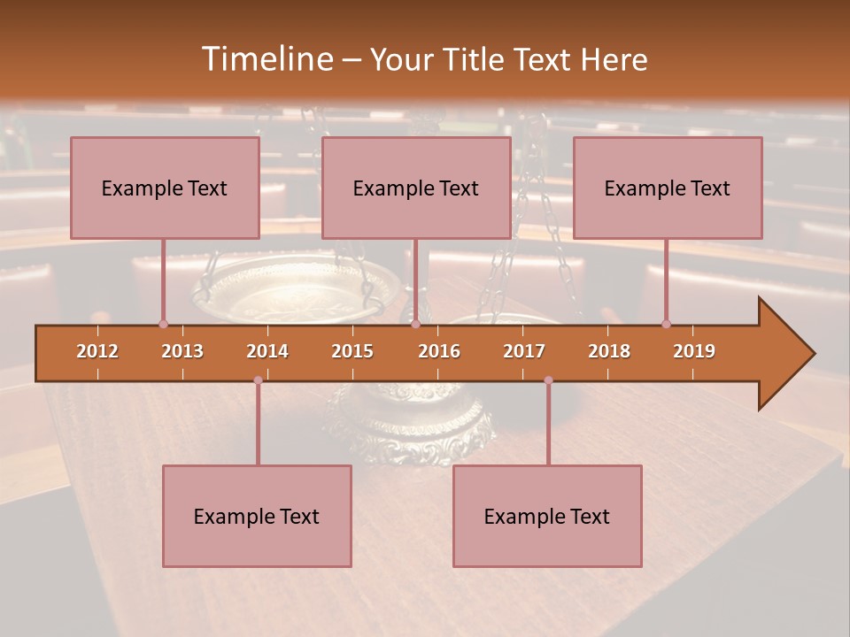 Legal Guilt Weigh PowerPoint Template