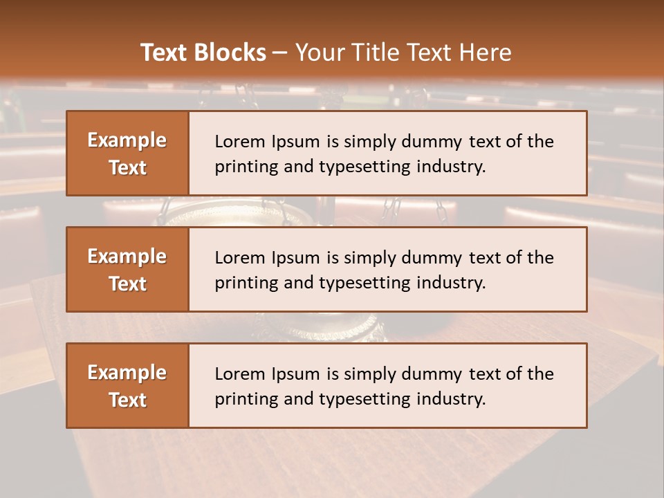 Legal Guilt Weigh PowerPoint Template