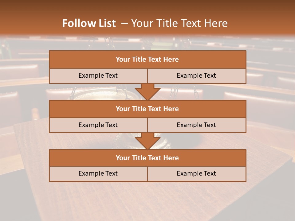 Legal Guilt Weigh PowerPoint Template