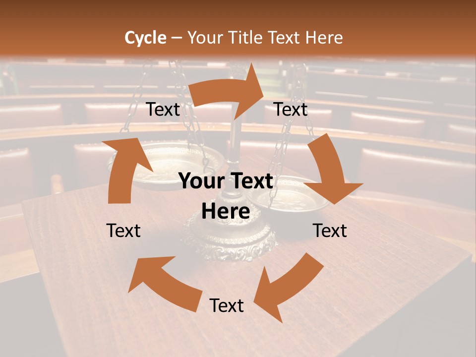 Legal Guilt Weigh PowerPoint Template