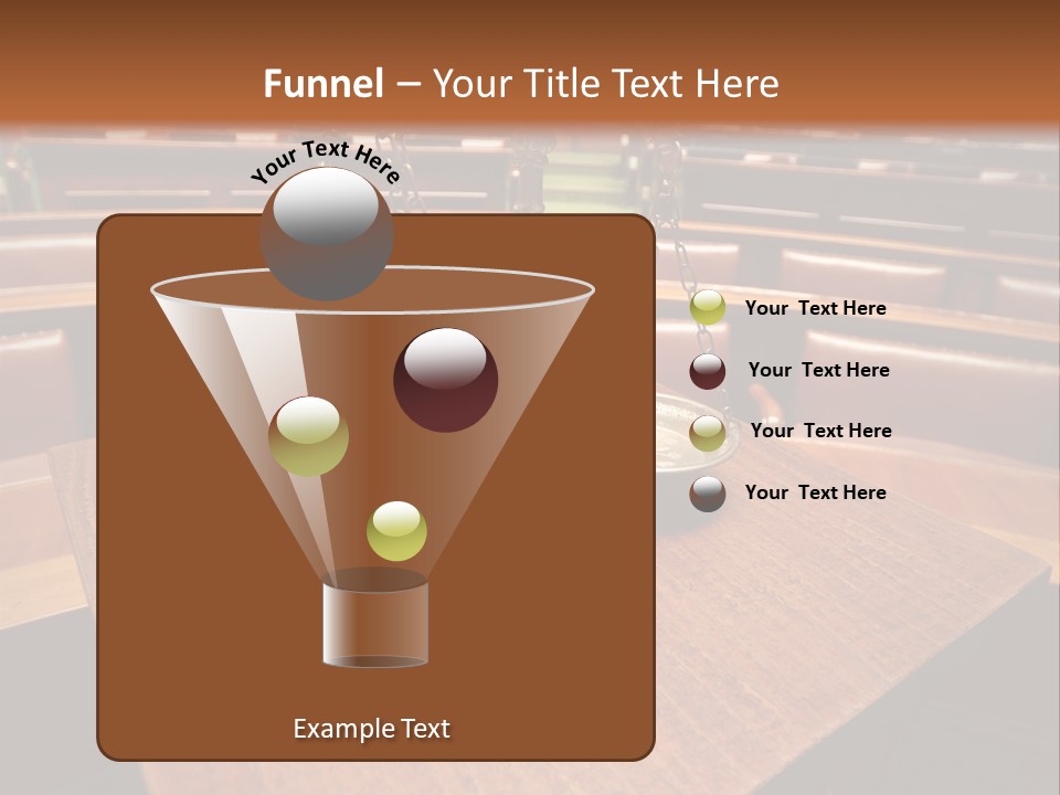 Legal Guilt Weigh PowerPoint Template