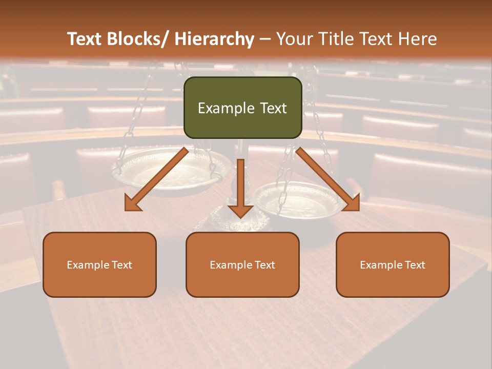 Legal Guilt Weigh PowerPoint Template