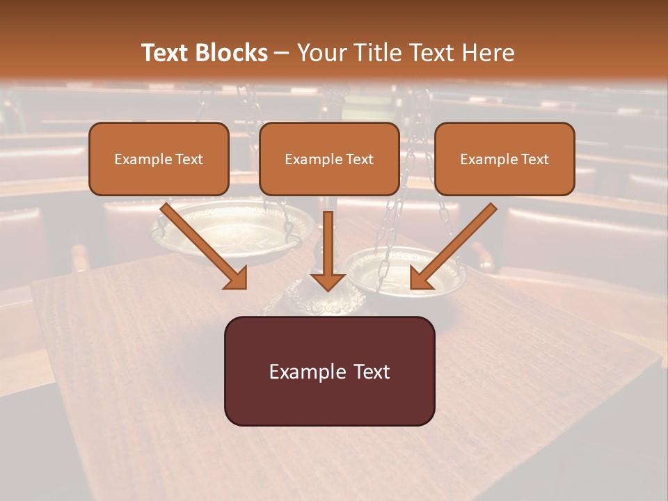 Legal Guilt Weigh PowerPoint Template