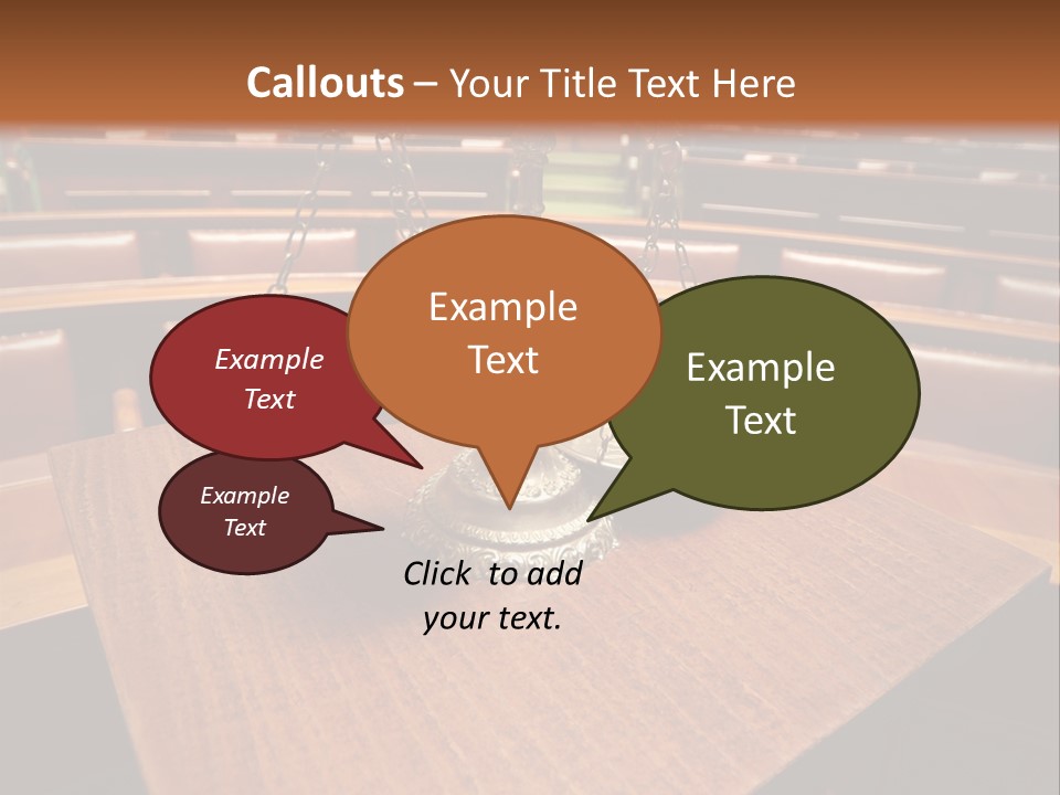 Legal Guilt Weigh PowerPoint Template