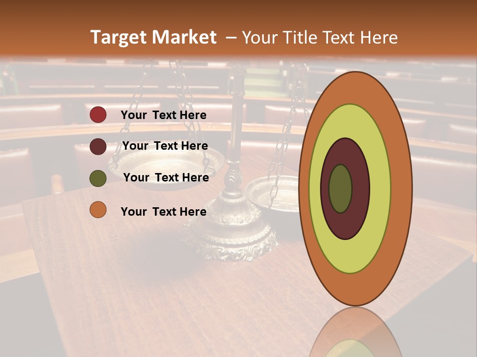 Legal Guilt Weigh PowerPoint Template