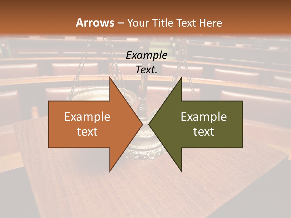 Legal Guilt Weigh PowerPoint Template