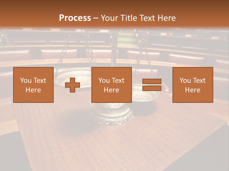 Legal Guilt Weigh PowerPoint Template
