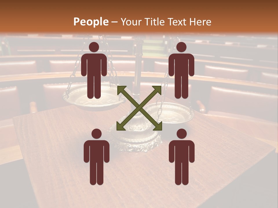 Legal Guilt Weigh PowerPoint Template