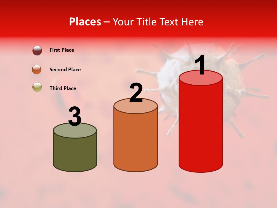 Cell Shape Healthy PowerPoint Template